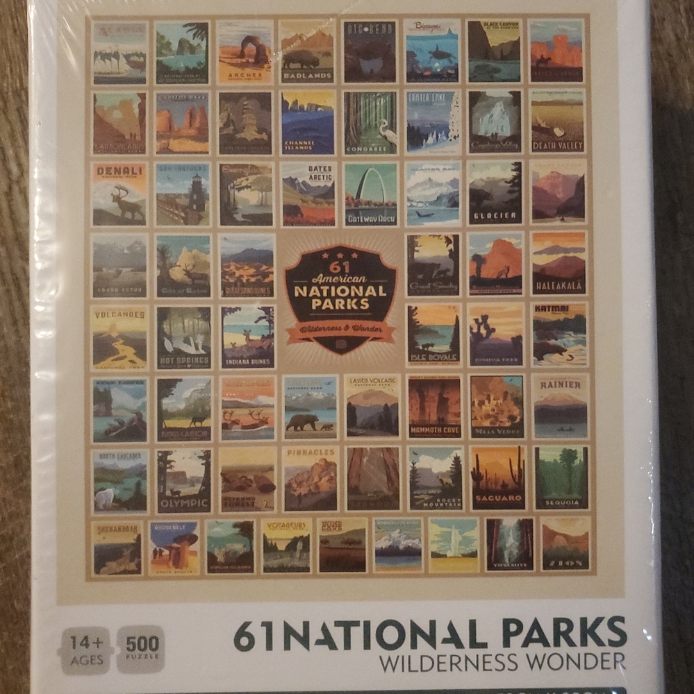 National Parks 500 piece puzzle